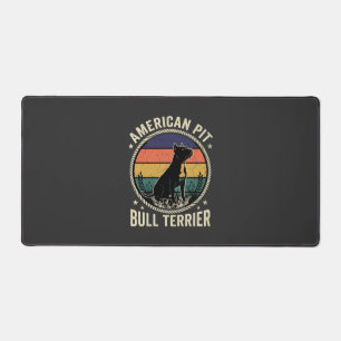 Teckkel Pit Bull Américain Vintage Sunset Rope