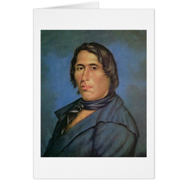 Tecumseh (1768-1813) (huile sur la toile) (Devant)