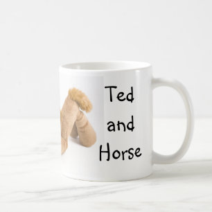 Ted et jeu de dominos Horse ... mug