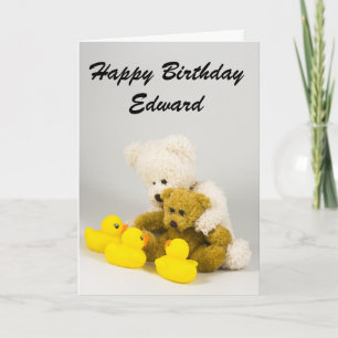 Ted et la carte d'anniversaire des Canards