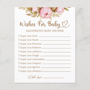 Teddy Bear Baby shower Wives for Baby Card
