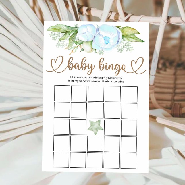 Teddy Bear Bear Baby shower Bingo Jeu (Créateur téléchargé)