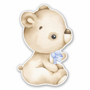 Teddy Bear Bear Bear Mignonne Animal Sticker