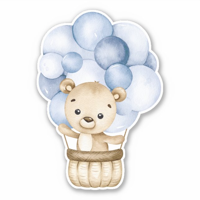 Teddy Bear Bear Bear Mignonne Animal Sticker (Devant)