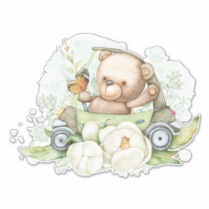 Teddy Bear Bear Bear Mignonne Animal Sticker