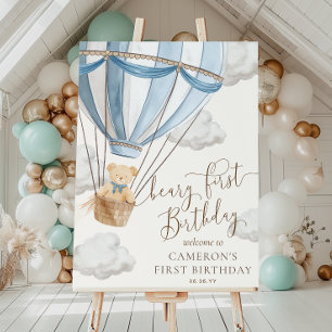 Teddy Bear Beary Première Affiche de bienvenue d'a