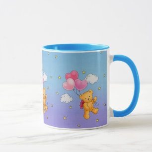 Teddy Bear Café Mug (Coupe)