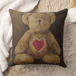 Teddy Bear Encore Coussin de peinture de la vie