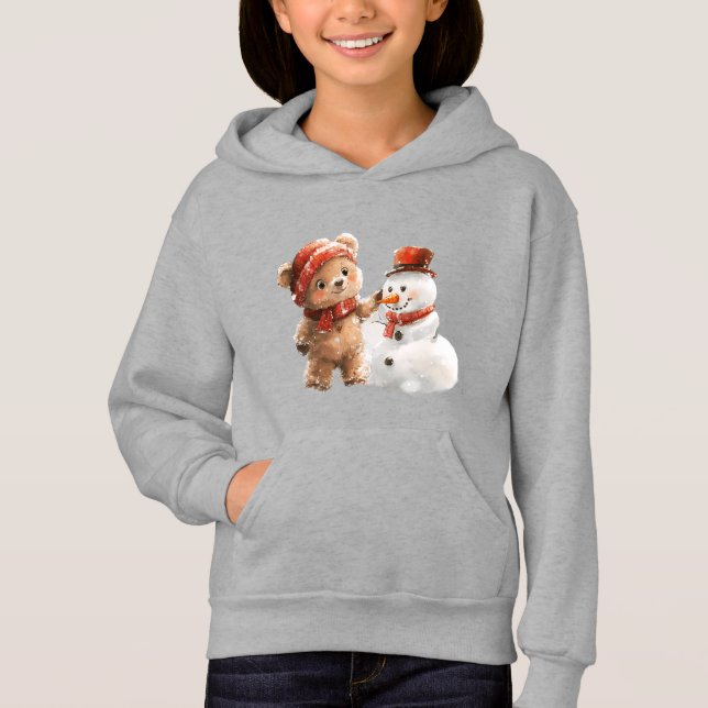 Teddy Bear et Snowman (Devant)