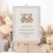 Teddy Bear Gender Reveal 