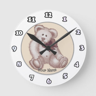 Teddy Bear horloge bébé