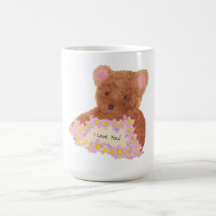 Teddy Bear - Je t'aime ! Café Mug