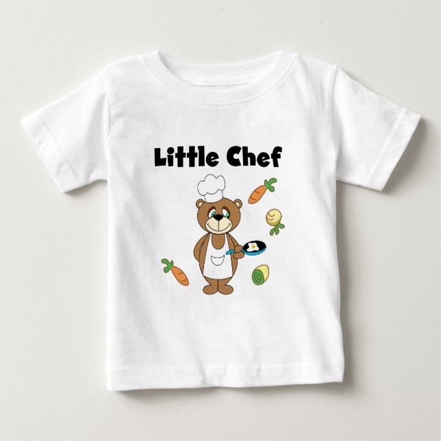 Teddy Bear Little Chef Tshirts et cadeaux (Devant)