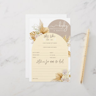 Teddy Bear Modern Boho Girl jeu Baby shower