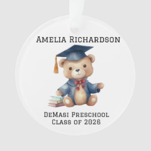 Teddy Bear personnalisée Maternelle Graduation