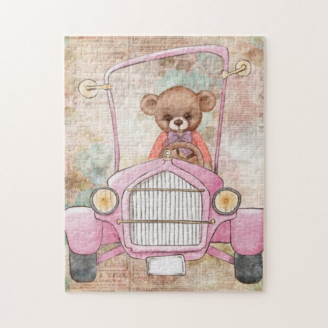 Teddy Bear Puzzle (Vertical)