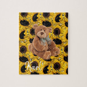 Teddy Bear Puzzles de tournesol