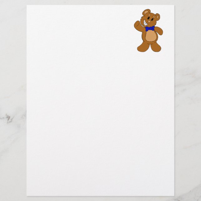 Teddy Bear Waving (Devant)