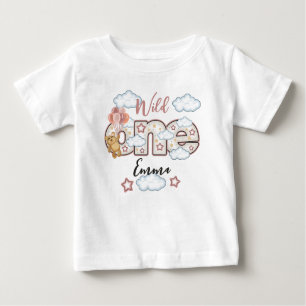 Teddy Bear wild One toddler tshirts