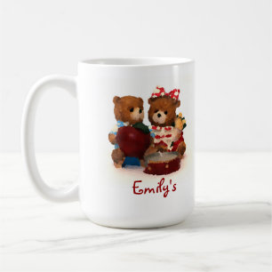 Teddy ours mug personnaliser avec votre nom