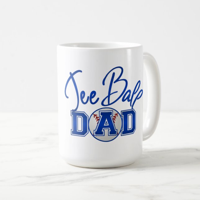 Tee Ball Papa - Mug Combo (Devant droit)