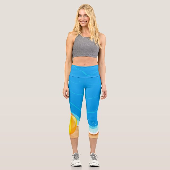 TEE Beach Born Capri Leggings (Recto)