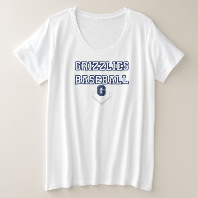 Tee de baseball des Grizzlies (Design devant)