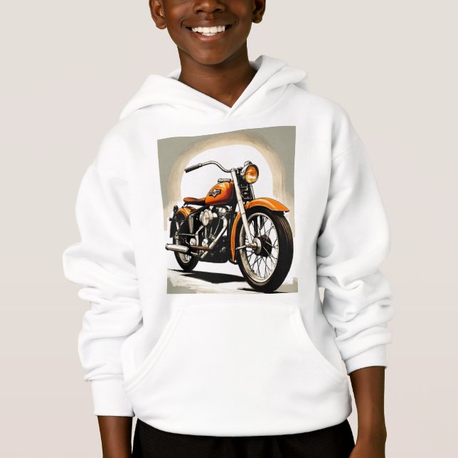 Tee de liberté de moto classique (Devant)
