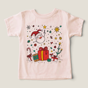 tee de Noël personnalisé pour les tout-petits