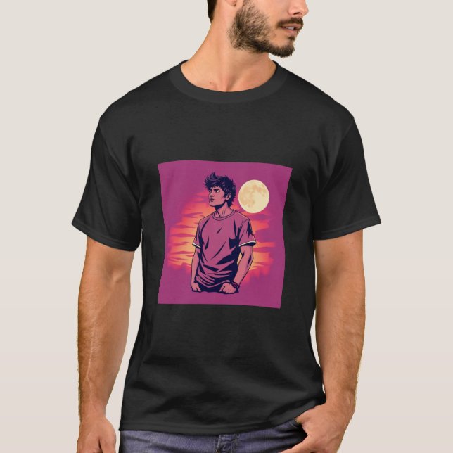 Tee graphique / joli t-shirt graphique pour hommes (Devant)