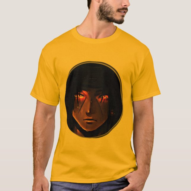 Tee intense Anime Art T-Shirt - Tee graphique en g (Devant)