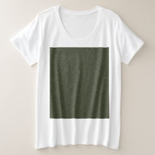 Tee minimaliste Verte de mousse - Personnalisable