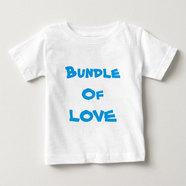 Tee - shirt "Bundle Of Love" T-SHIRTS BÉBÉ (Devant)