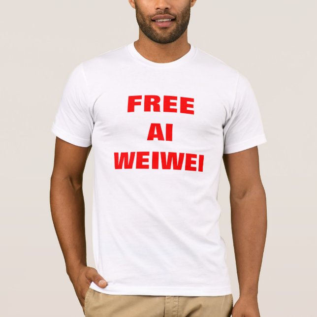 "Tee - shirt de chemises de T-shirts d'AI Weiwei (Devant)