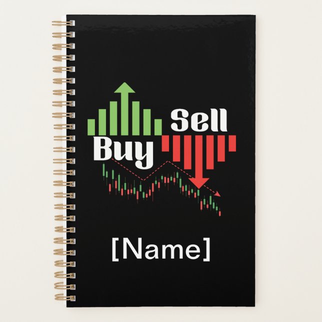 Tee-shirt de graphique de trading boursier d'achat (Devant)