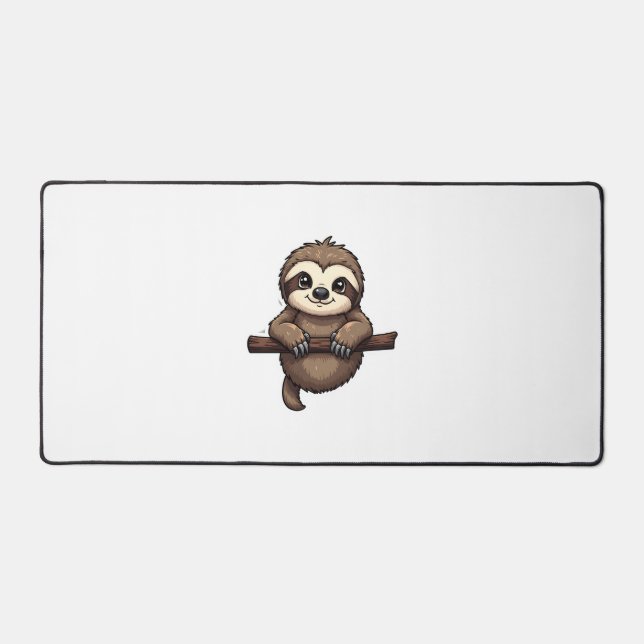 Tee-shirt de paresseux gravé Art animal vintage (2 (Recto)