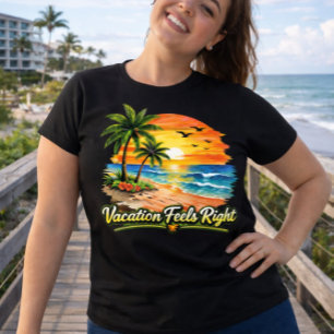 Tee-shirt grande taille "Vacances, c'est comme il 
