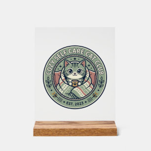 Tee-shirt graphique de chat de soins personnels co