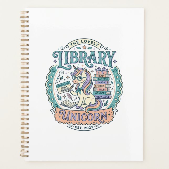 Tee-shirt graphique fantaisiste Licorne de la Bibl (Devant)