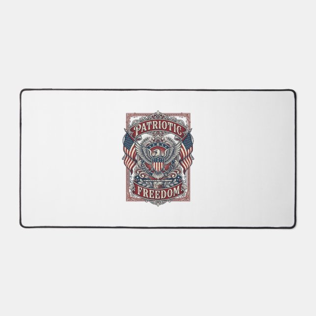 Tee-shirt graphique vectoriel de défilé patriotiqu (Recto)