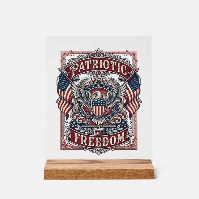 Tee-shirt graphique vectoriel de défilé patriotiqu (Recto)