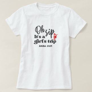 Tee-shirt T-shirt Trip Trip Girls sur mesure