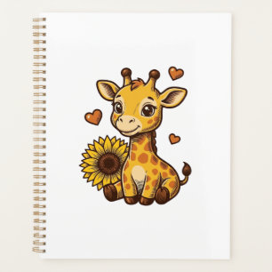 Tee-shirt vintage gravure bébé girafe mignon tourn