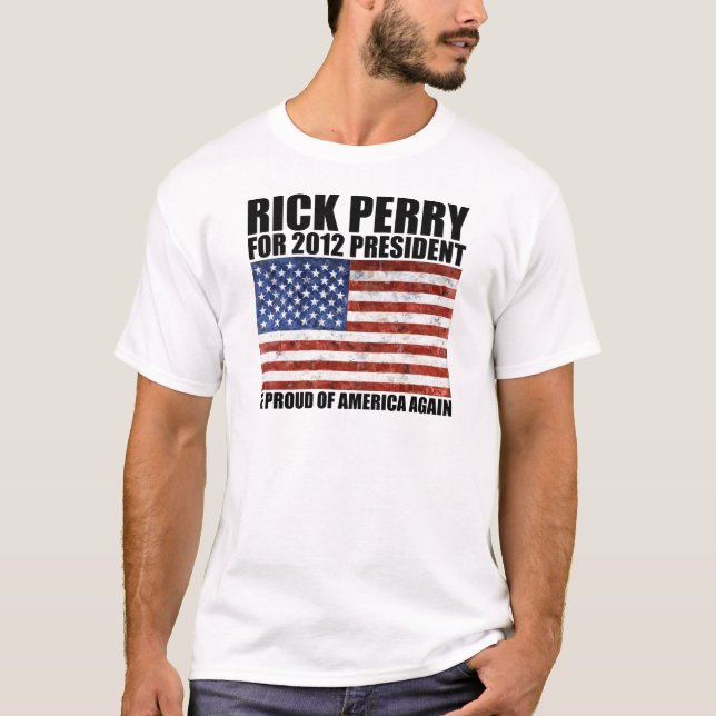 Tee - shirts de chemise de T-shirts de Rick Perry (Devant)