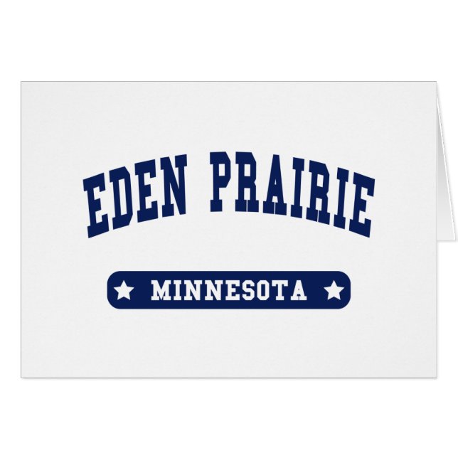 tee - shirts de style Eden Prairie Minnesota Colle (Devant horizontal)