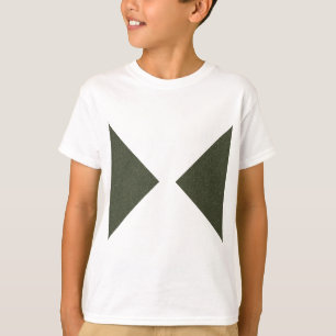 Tee triangle Moss Green Duo - T-shirt