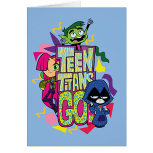 Teen Titans Go!   "Girls Girls" Animal Print Logo