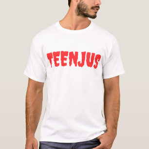 Teenjus. T-shirt drôle. Cool Graphic Tee. Tendance
