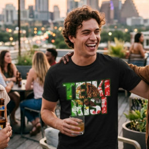 Teikirisi le slogan mexicain mens tshirt noir