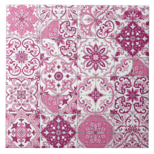 Teintes méditerranéennes/ carreaux d'azulejo